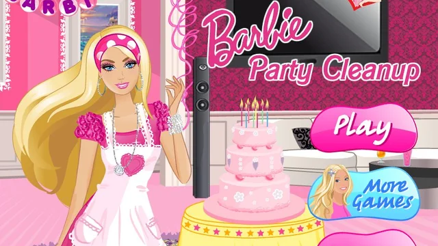 Barbie Party Cleanup