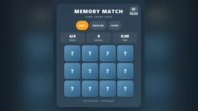 Memory Match