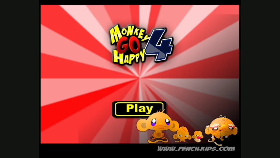 Monkey Go Happy 4 original game artwork