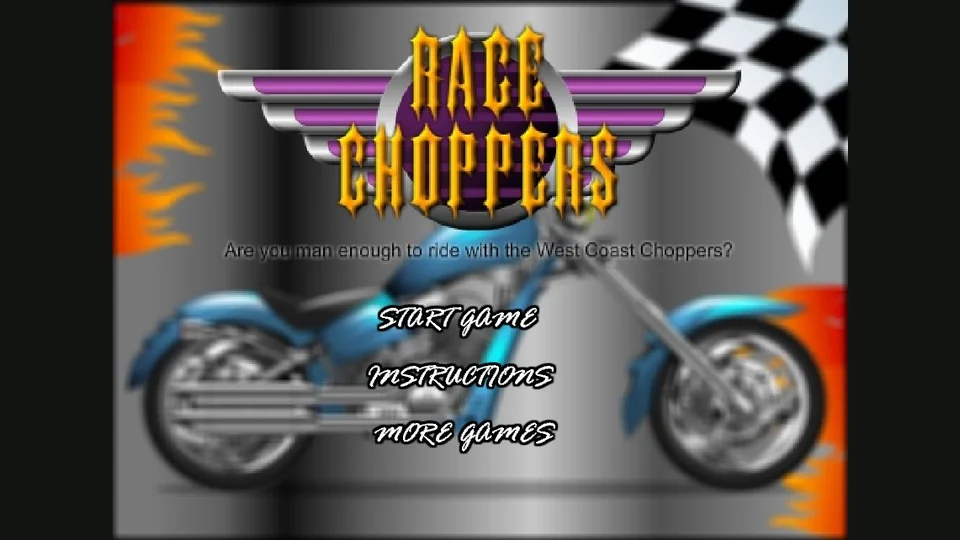 Race Choppers original game artwork