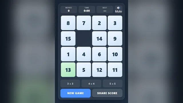 Slide Puzzle