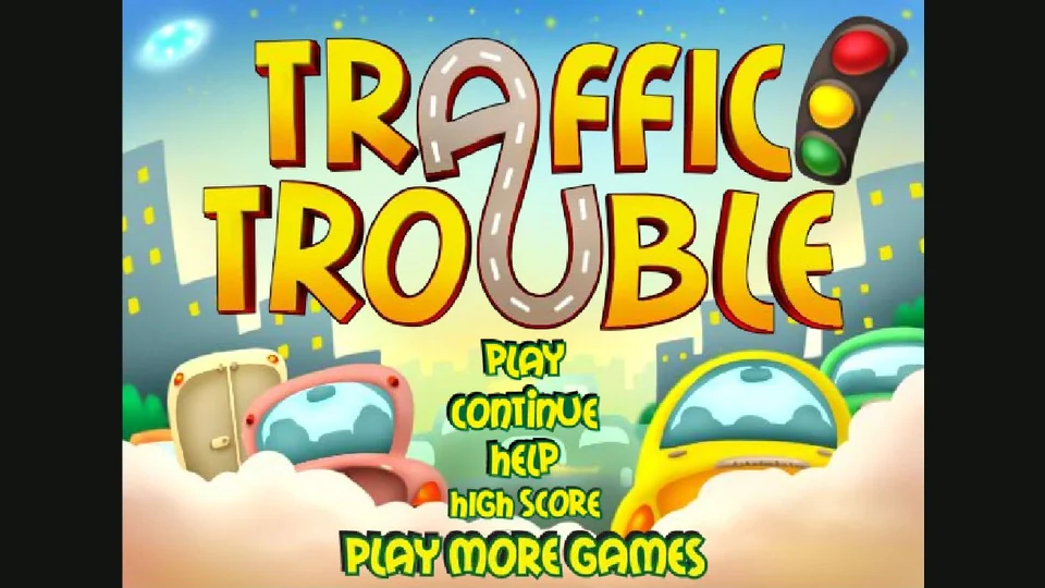 Traffic Trouble original game artwork