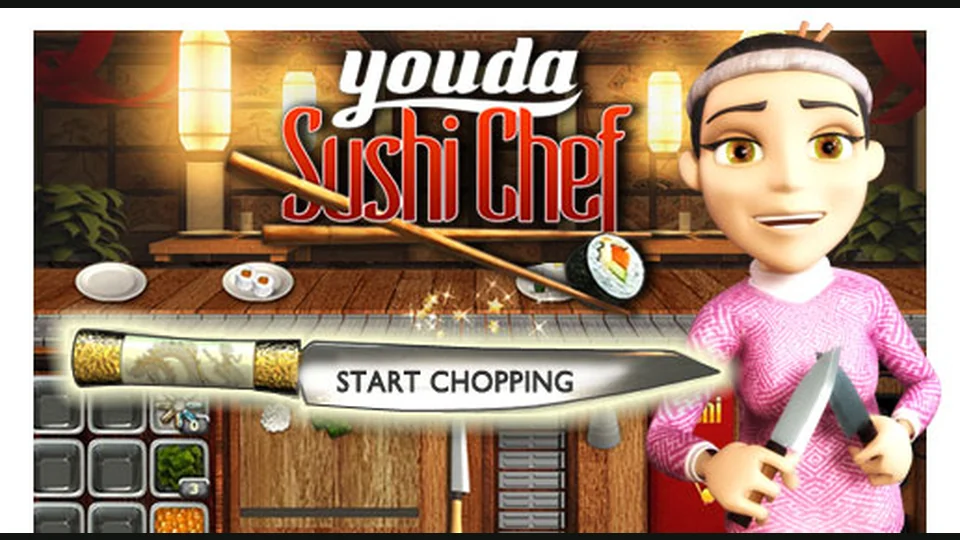 Youda Sushi Chef original game artwork